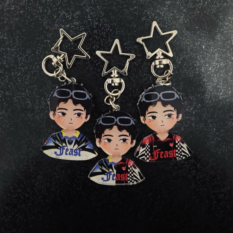 [1sisi] dan [2sisi] KEYCHAIN JERSEY FEAST BASKARA