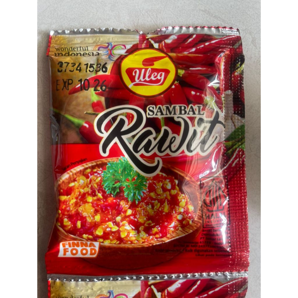 

[10Pcs] Sambal Rawit Finna Saset 18Gr