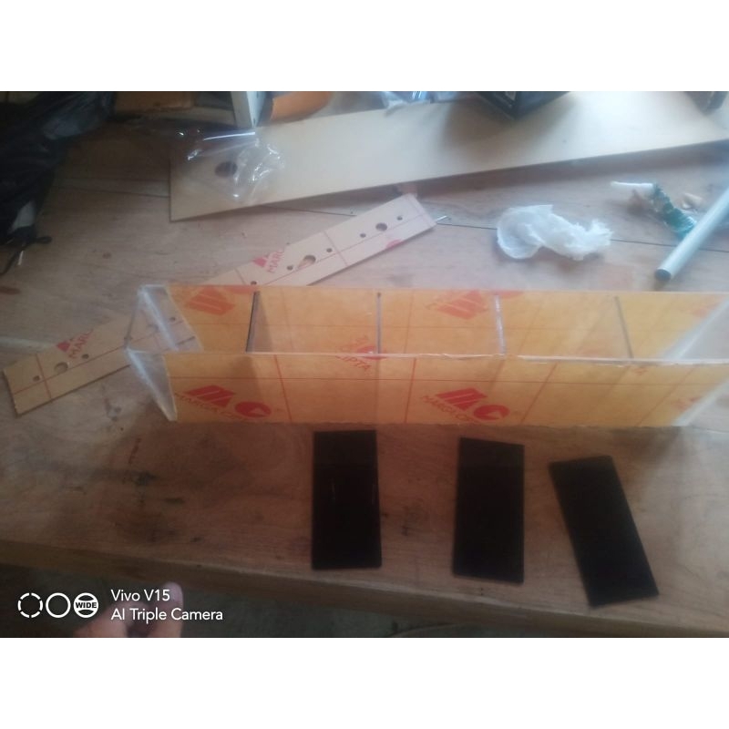 soliter aquarium ikan cupang sekat 5 lepas pasang