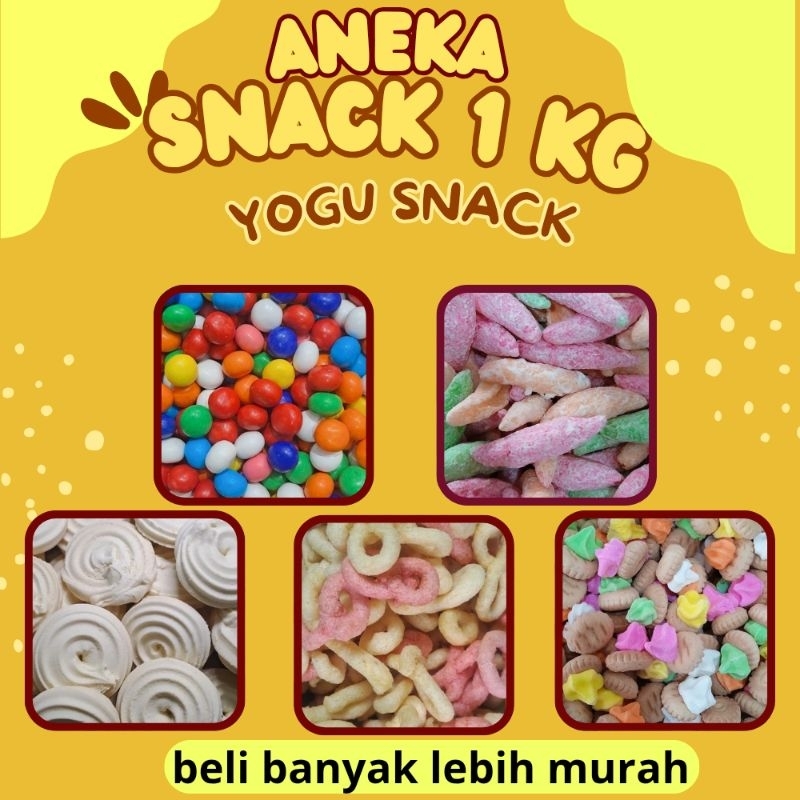 

Promo Camilan 1 Kilogram | Snack 1 Kilo | Gratis Dus & Bubble Wrap