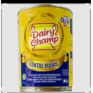 

Dairy Champ Kental Manis 480 gr - Susu Kental Manis