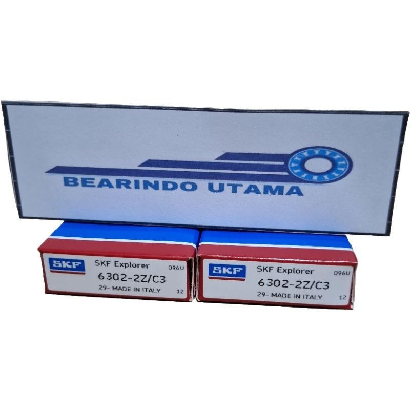 BEARING 6302 ZZ / 6302ZZ / 6302 2Z SKF C3