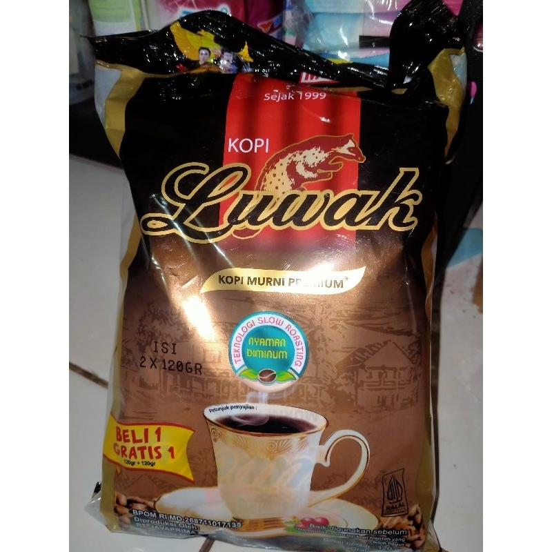 

luwak beli 1 gratis 1 (2x110gr)