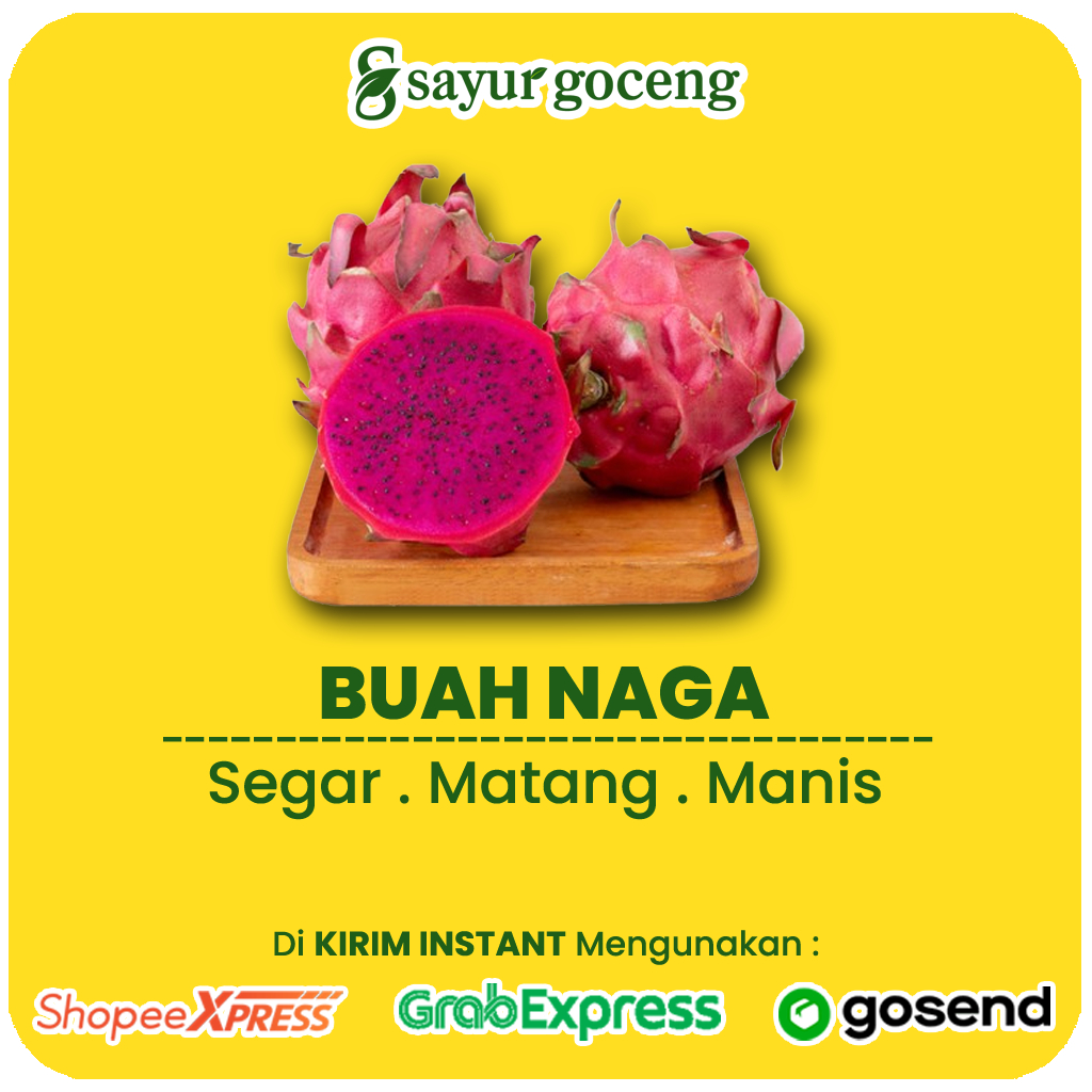 

Buah Naga Segar, Manis & Bergizi – Camilan Sehat untuk Keluarga dari Sayur Goceng Palembang
