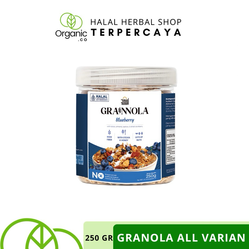 

[ SUPER BEST SELLER ] Granola 250 GR | Granola VIRAL | Granola Sereal Sehat Oat