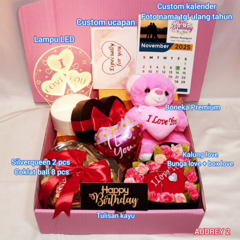 KADO ULANG TAHUN HAMPERS ANNIVERSARY WISUDA VALENTINE HADIAH ULANG TAHUN UNTUK WANITA