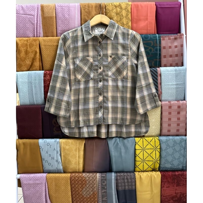 Atasan blouse triset new