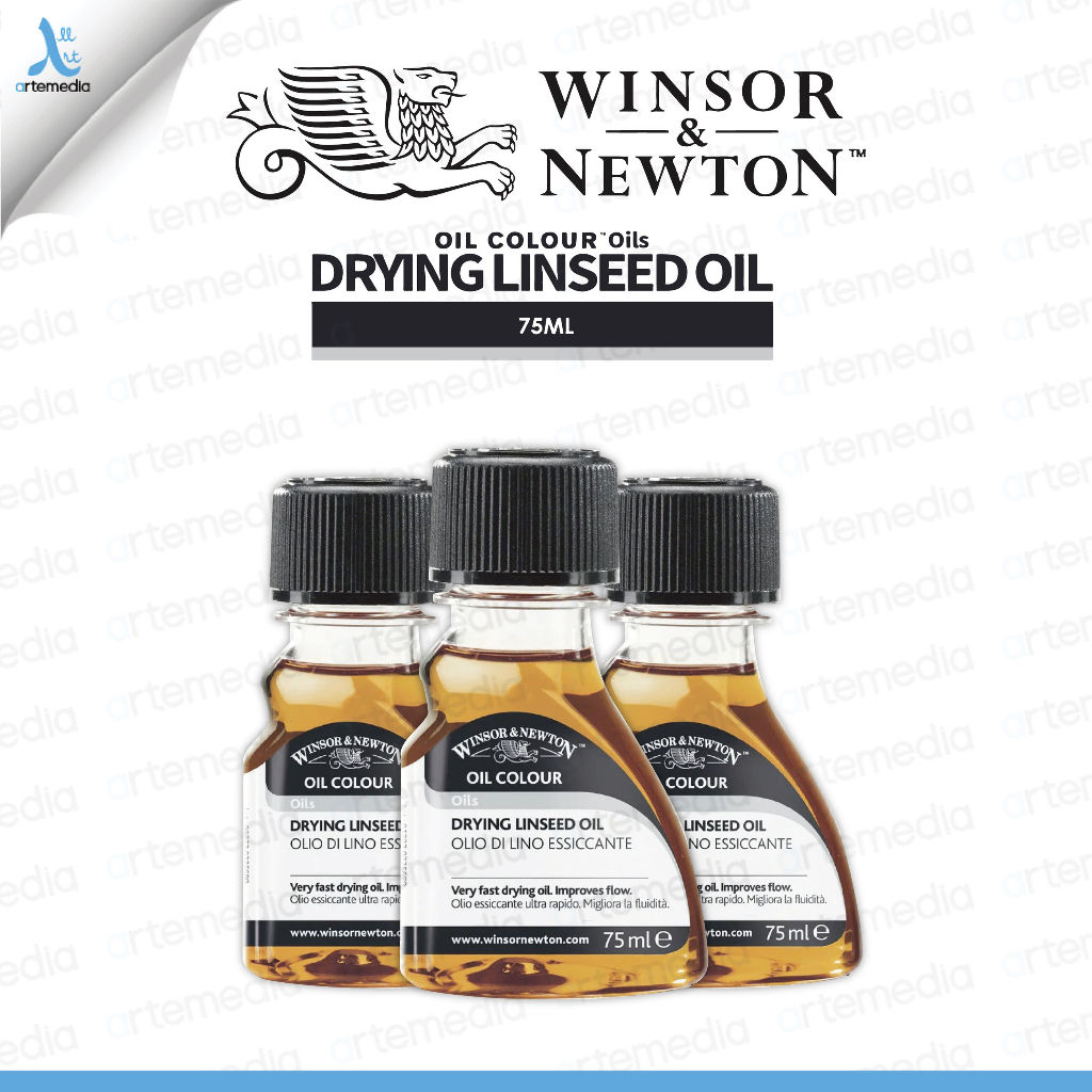 

Winsor & Newton Drying Linseed Oil Painting Medium Cat Minyak
