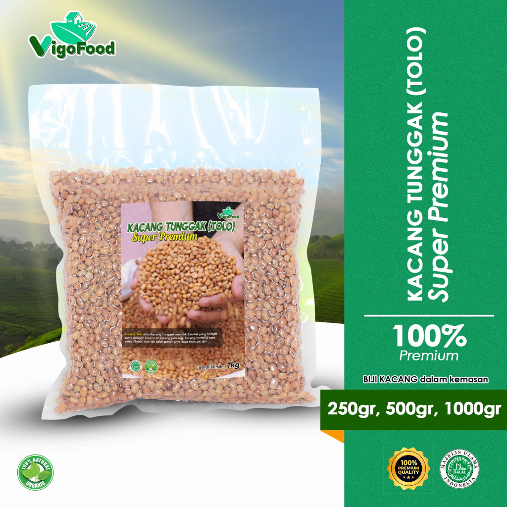 

KACANG TUNGGAK(TOLO) GRADE IMPORT KUALITAS IMPORT BY VIGOFOOD