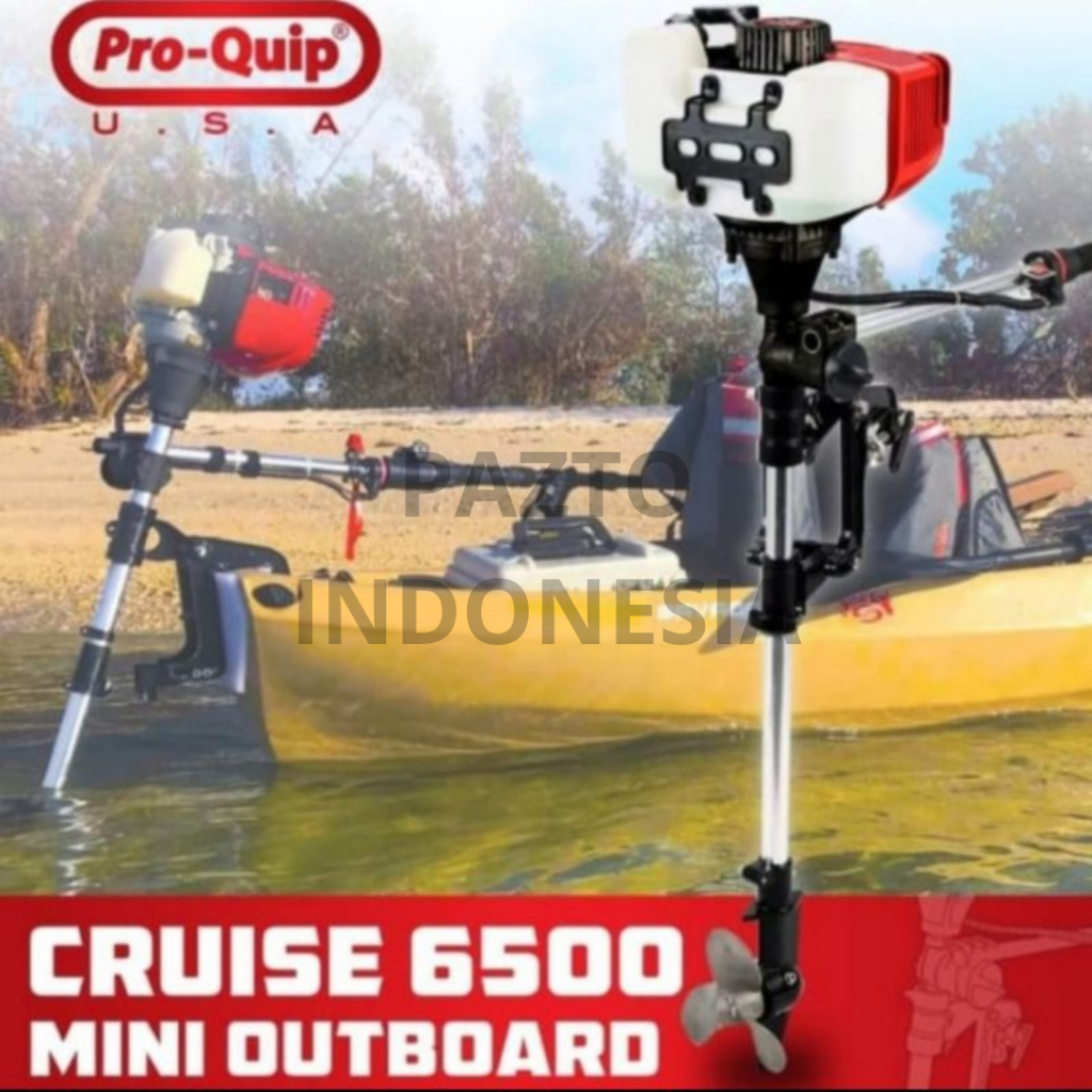 Mesin Perahu Kapal Tempel Mesin Tempel Kapal Perahu Outboard Cruise 3 HP 2 Tak Proquip Cruise 6500 P