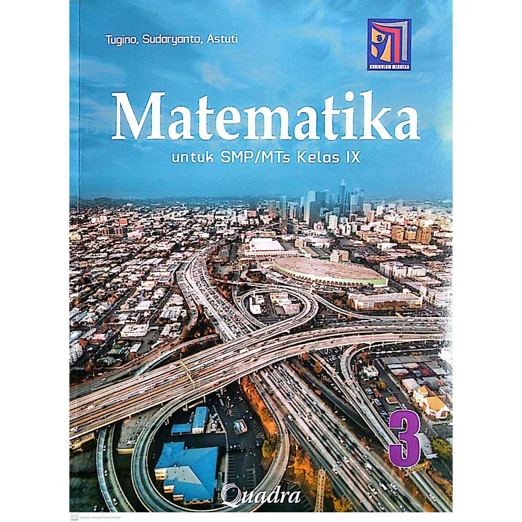 PENERBIT QUADRA BUKU MATEMATIKA SMP KUMER
