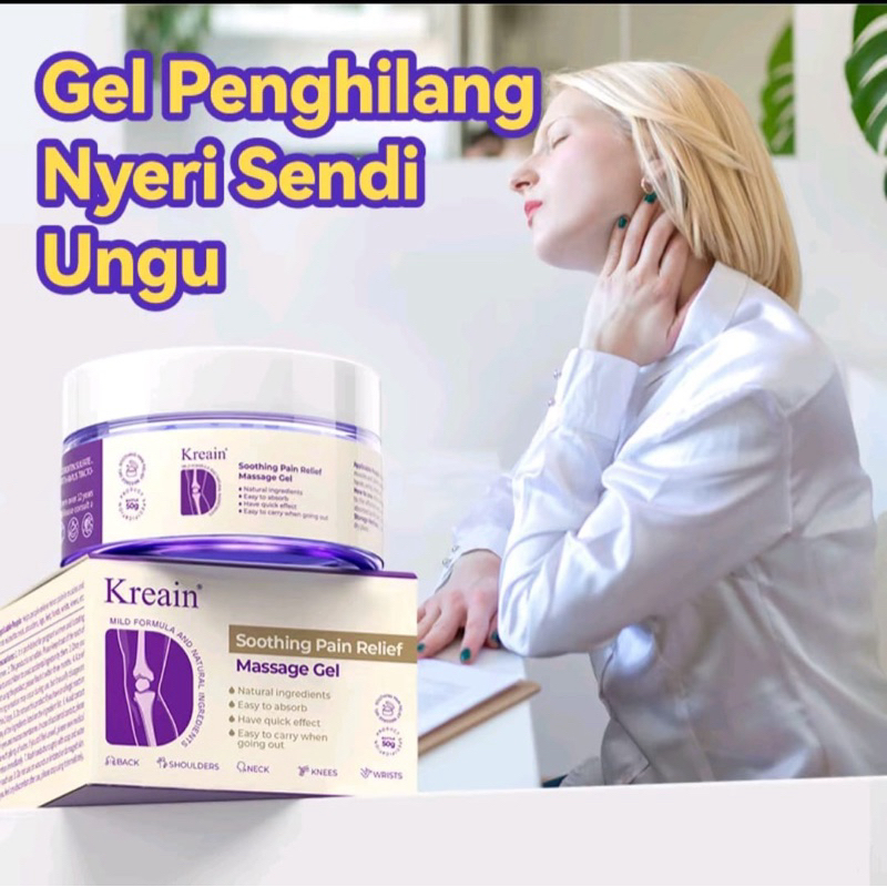 GEL GLUKOSAMIN NYERI SENDI NYERI OTOT KESEMUTAN 50ml original expd 2028