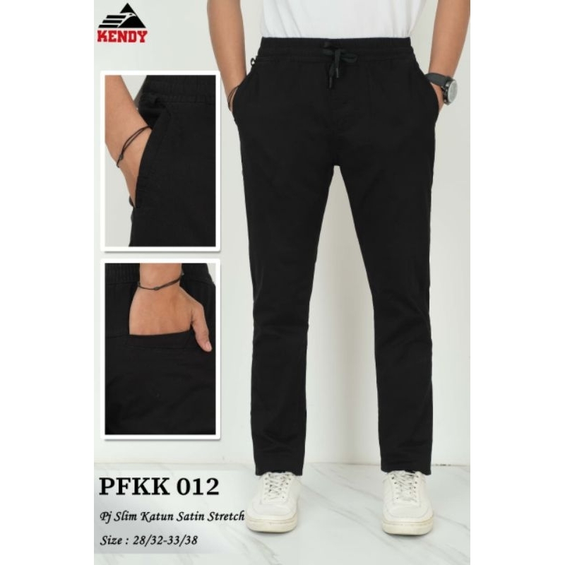 CELANA PRIA CHINOS PINGGANG KARET KENDY
