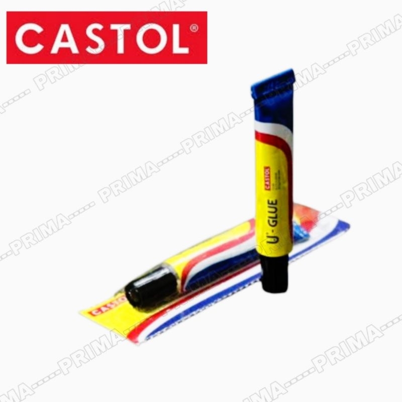 

LEM GABUS / LEM STEROFOAM / LEM SERBA GUNA CASTOL UGLUE 7ml / LEM MULTI FUNGSI