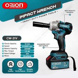 Mailtank Power - Cordless Impact Wrench Mesin Impact Pembuka Baut - Orion Cw-21