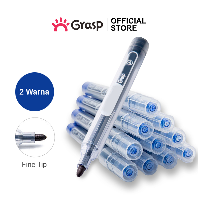 

GRASP Spidol Permanen Marker Oil Based Cepat Kering Tahan Air SP001