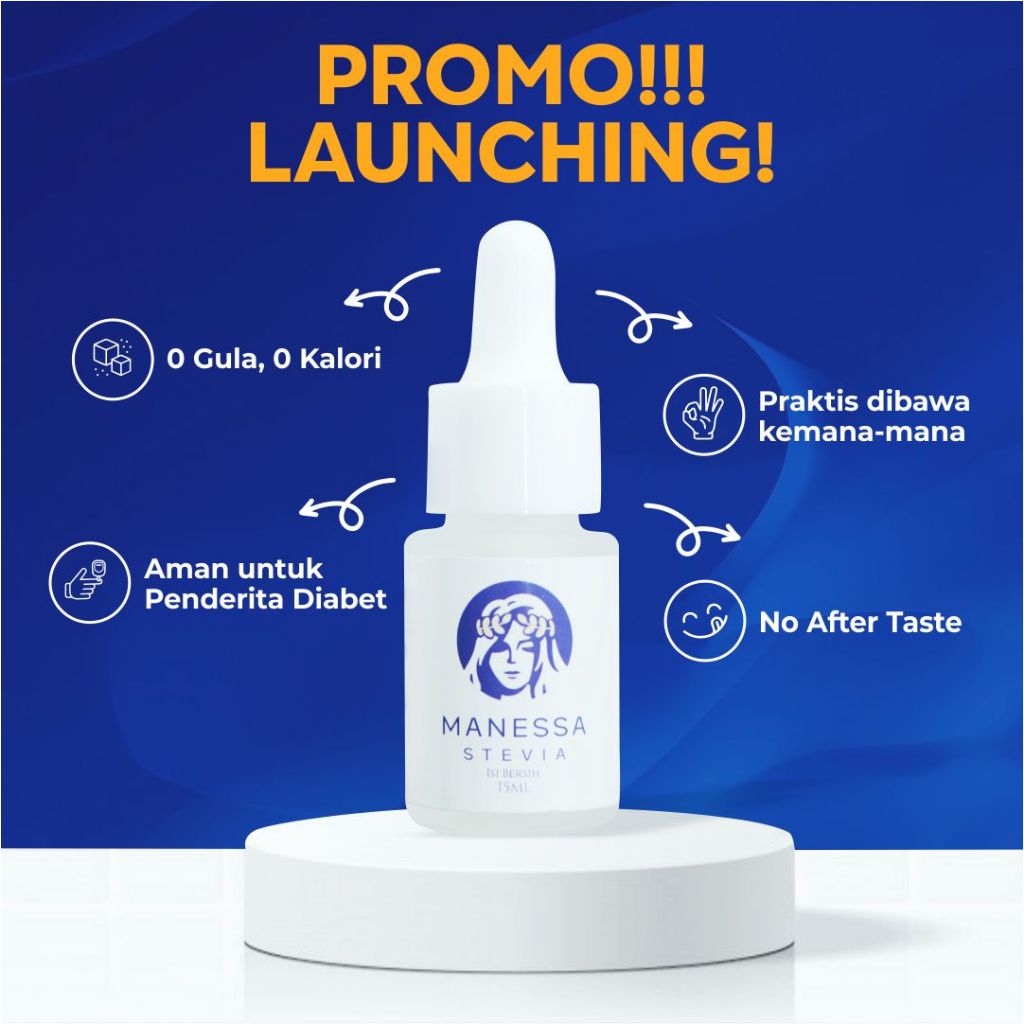

BUY 1 GET 1 MANESSA STEVIA Manis Sehat Nol Kalori Pemanis Alami Stevia, Pengganti Gula Nol Kalori yang Cocok untuk Hidup Sehat dan Diabetes