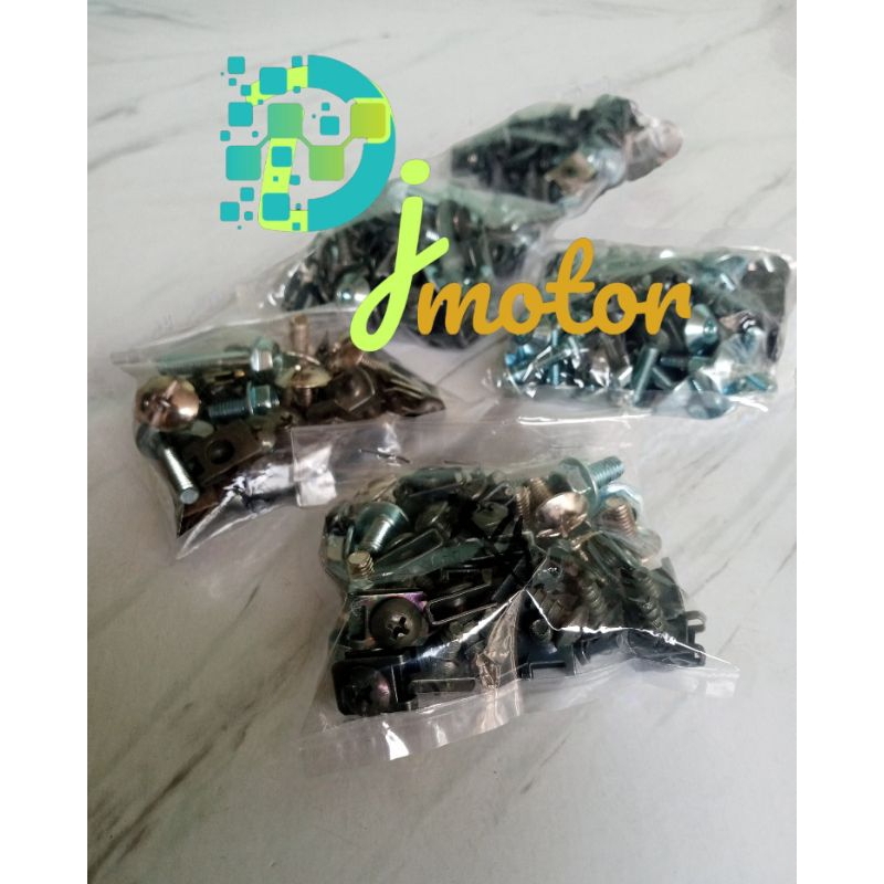set lengkap baut Honda Kirana//set baut body Honda Kirana lengkap bisa cod