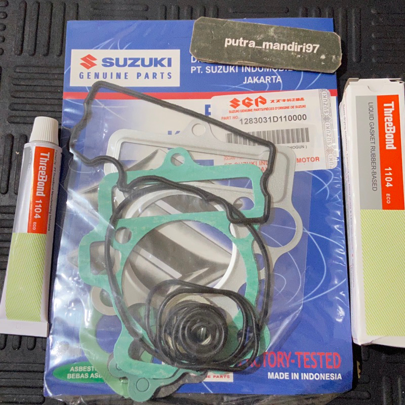 Packing Topset+Lem Suzuki Shogun 110 Kebo Shogun 110 R