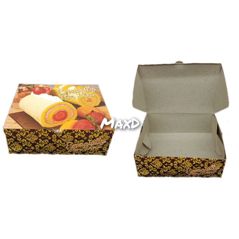 

Kotak Kue UK 12×16×6.4 cm 100 Pcs