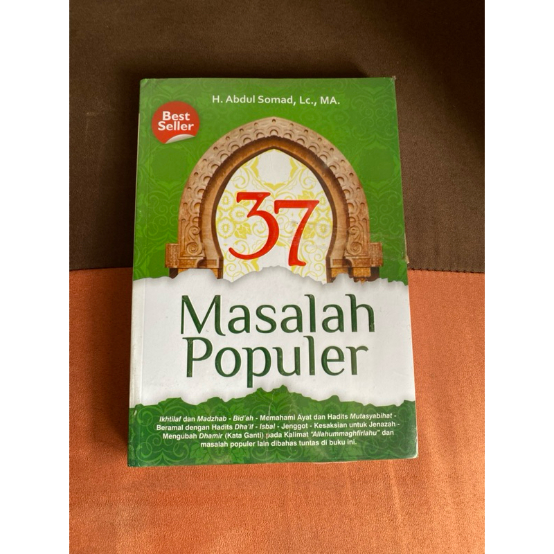 37 Masalah Populer•Abdul Somad•buku baru