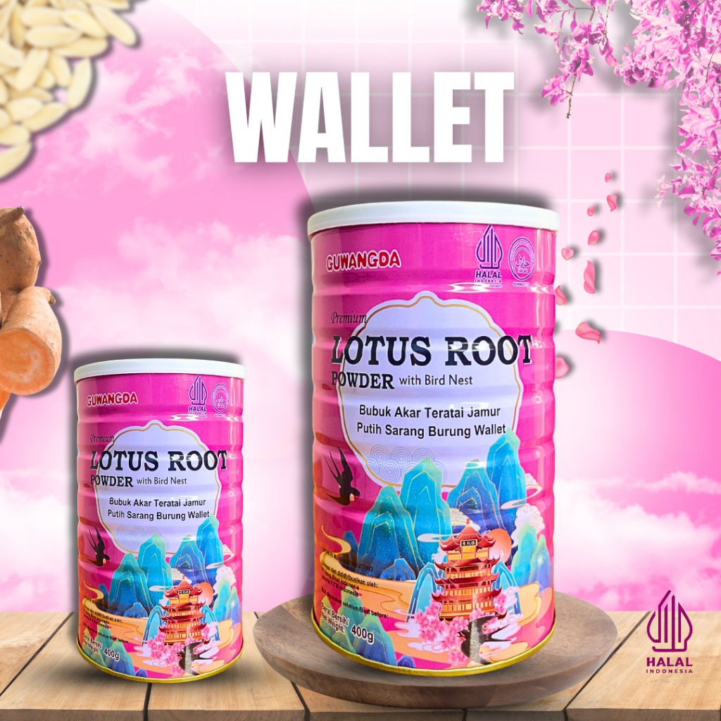 

OU FEN LOTUS ROOT POWDER HALAL & BPOM MAKANAN DIET SARANG WALLET - CEMILAN SEHAT