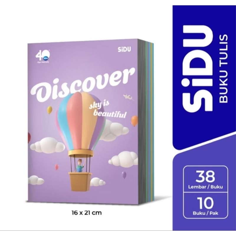 

HJK (1 Karton) Buku Sidu 58 Lembar/Sidu 38/Sidu Kraft 40/Sidu 32 Kartonan Khusus Instant/Sameday