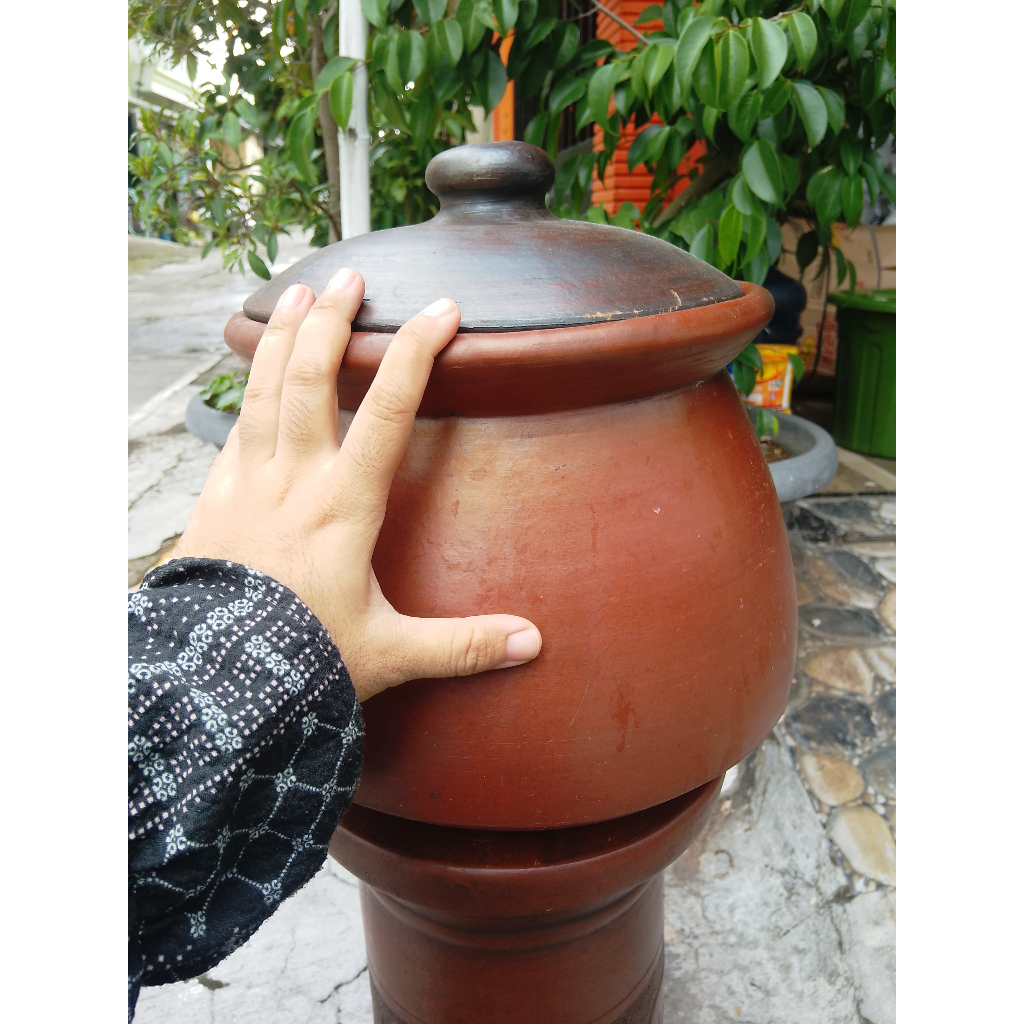 Kwali SOTO 5L GRABAH Kwali BUBUR Tanah Liat Sayur