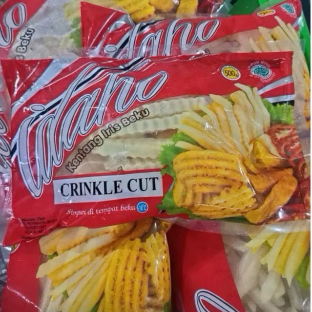 

Kentang Idaho CRINKLE CUT 500gr