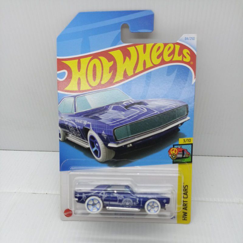 HOT WHEELS 67 CAMARO BIRU
