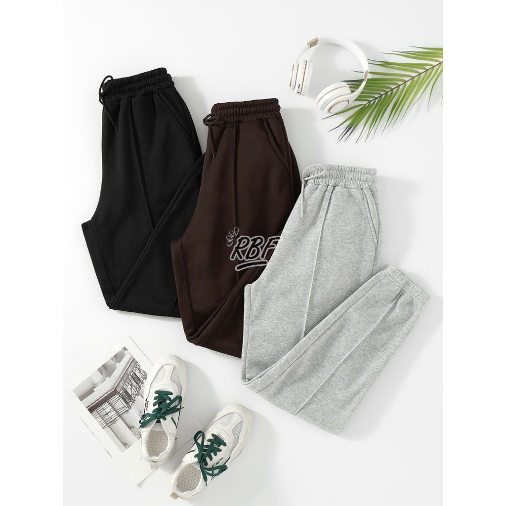 celana jogger wanita murah / celana jogger sweatpants wanita / sweatpants jogger wanita / celana jog