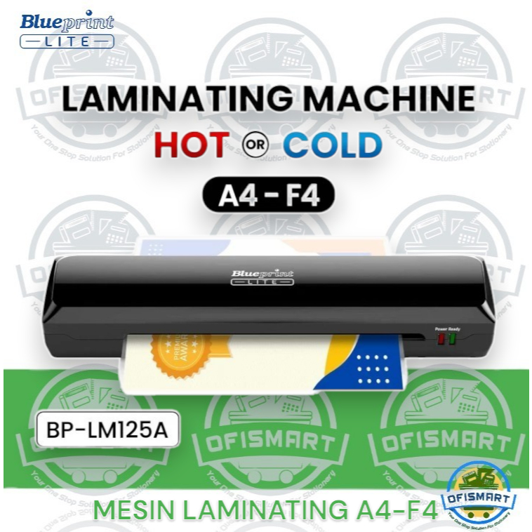 

Blueprint Mesin Laminating LM125A Hot & Cold Laminating Machine A4 F4