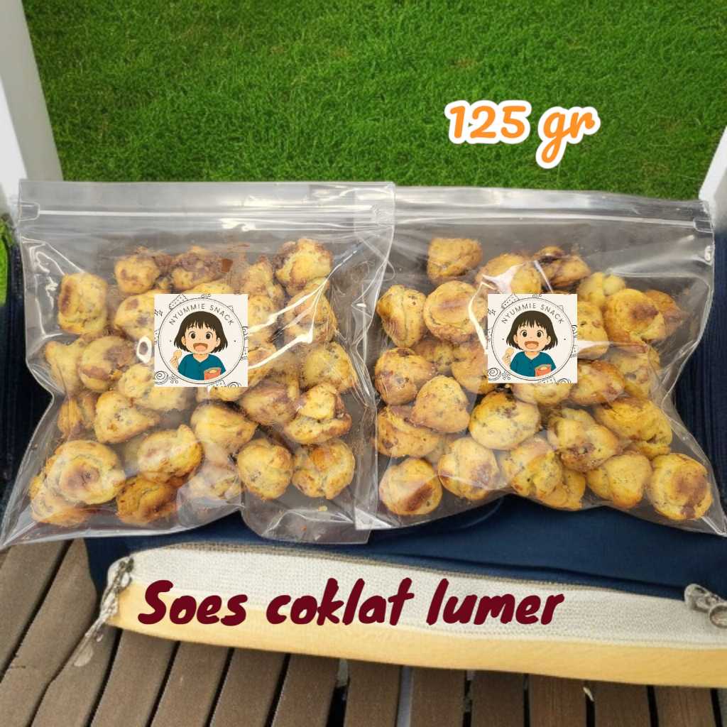 

Nyummie Snack - Soes Coklat Lumer 125 gr