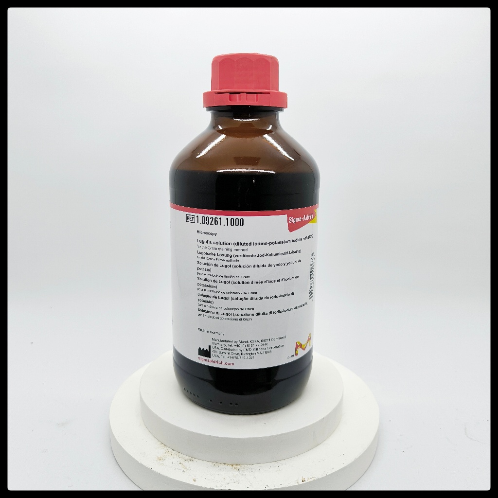Lugol's solution (diluted iodine-potassium iodide solution) 1L 109261 / SIGMA ALDRICH 1.09261.1000 /