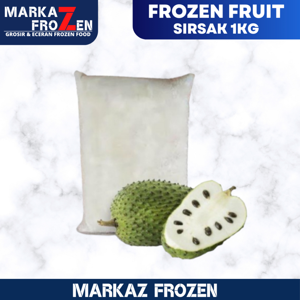 

FROZEN FRUIT SIRSAK BUAH 1KG