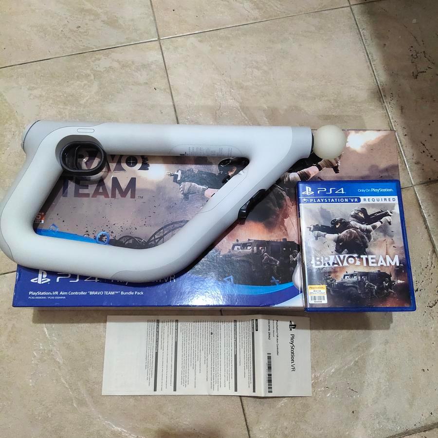 Sony PlayStation VR PSVR Tembakan Virtual Reality PCAS-05043HA + Game BRAVO TEAM