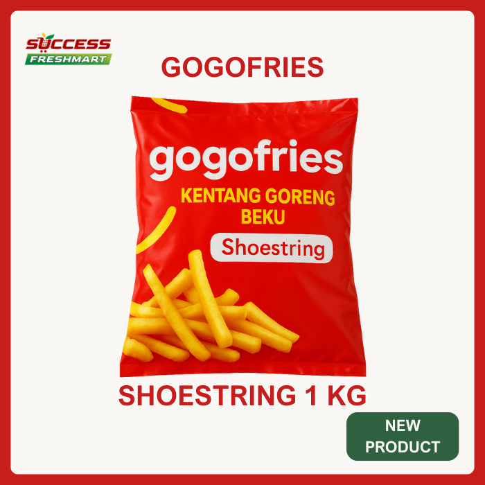 

gogo kentang goreng beku shoestring 1 kg