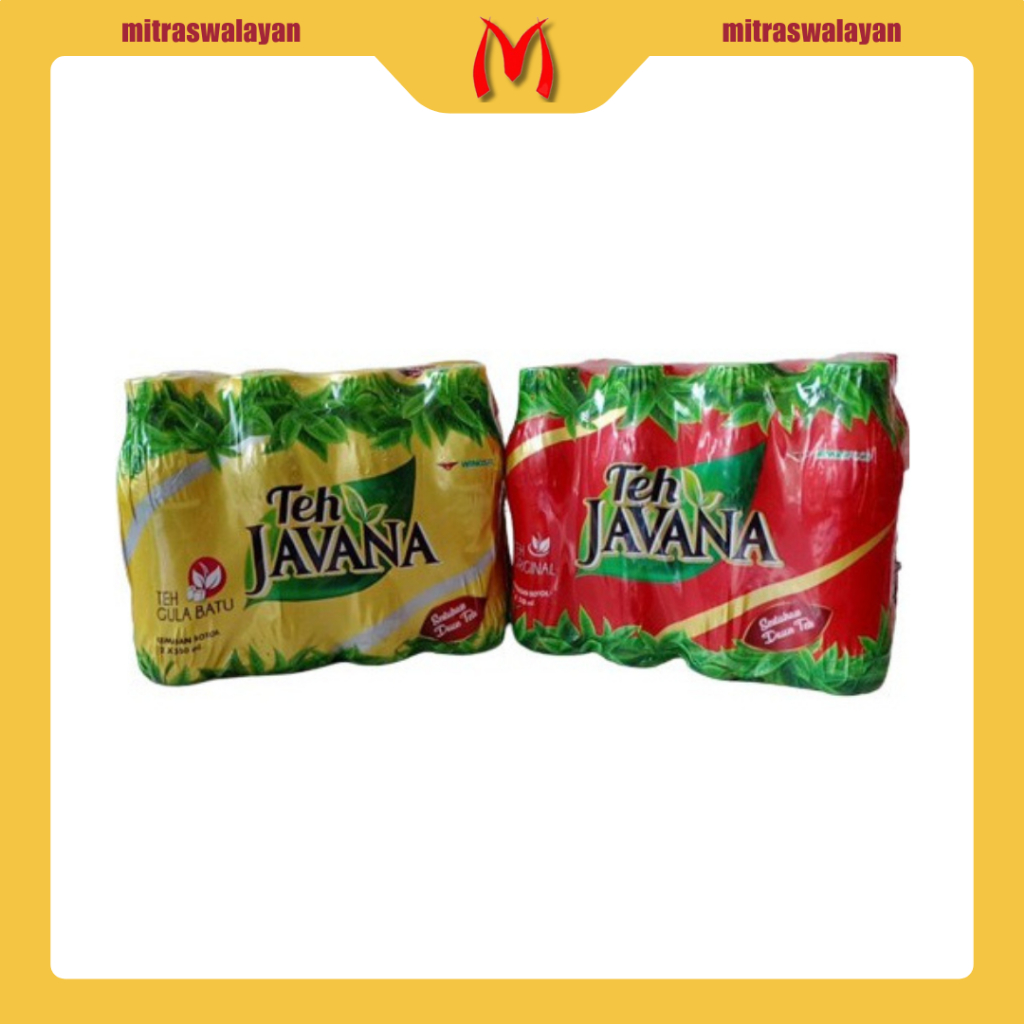 

TEH JAVANA Minuman Botol 1 Slop isi 12 Botol @350 ml