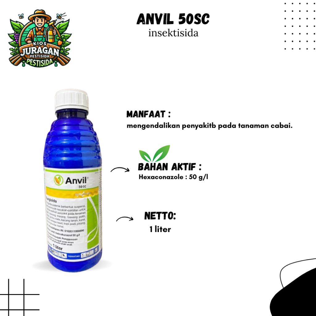 ANVIL 50SC 1LITER FUNGISIDA SISTEMIK