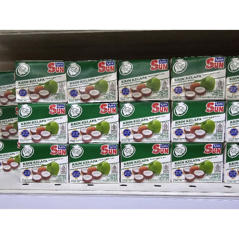 

Sun Kara Santan Kelapa Instan 200 ml