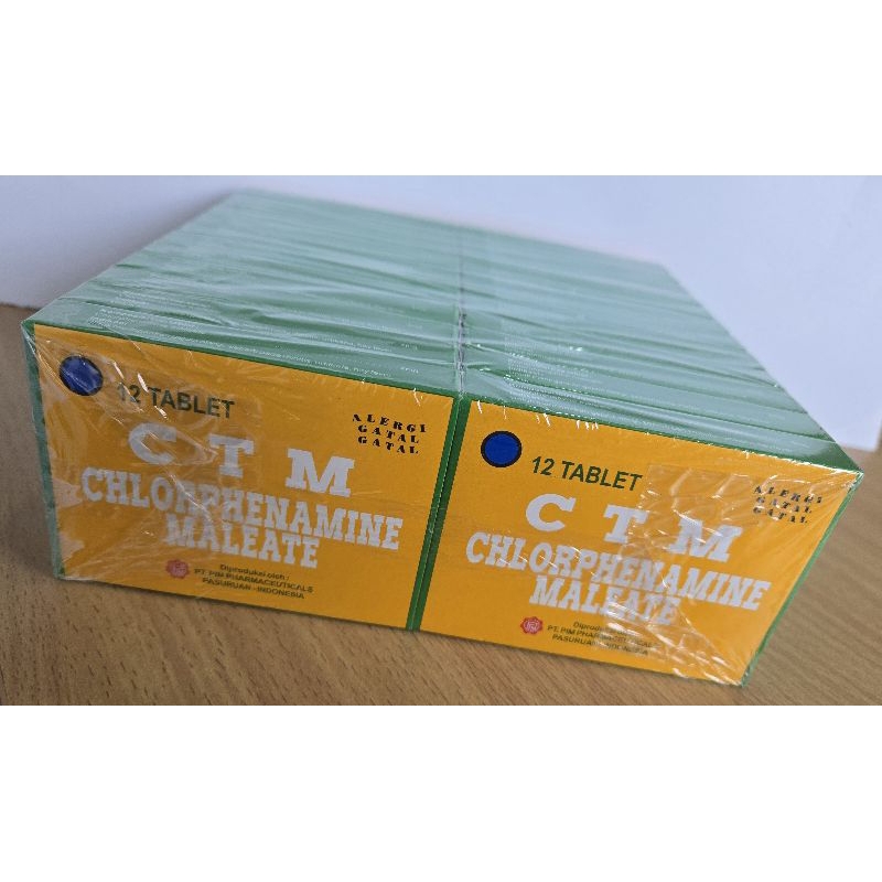 CTM 12 strip @12 tablet