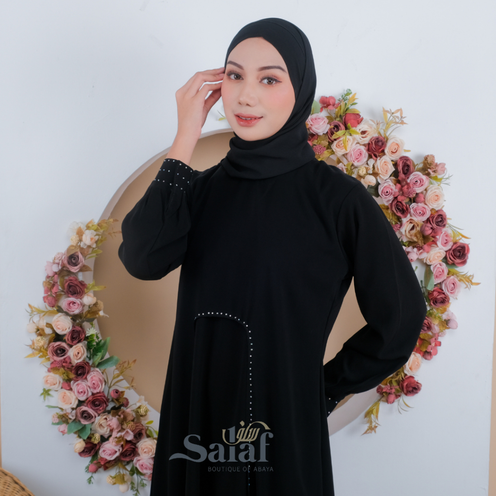 Abaya Hitam Gamis Syari Salaf Boutique