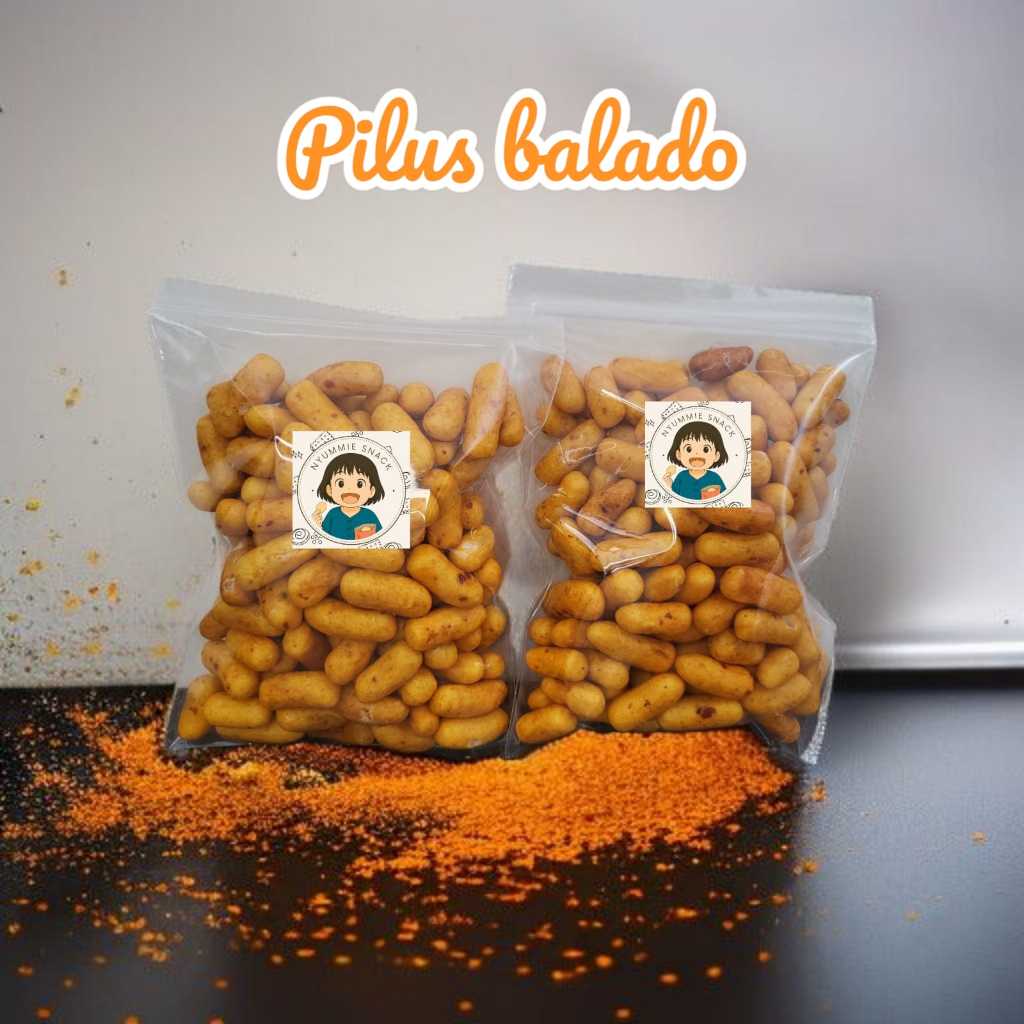 

Nyummie Snack - Pilus Ikan Pedas Manis 55 gr & 100 gr