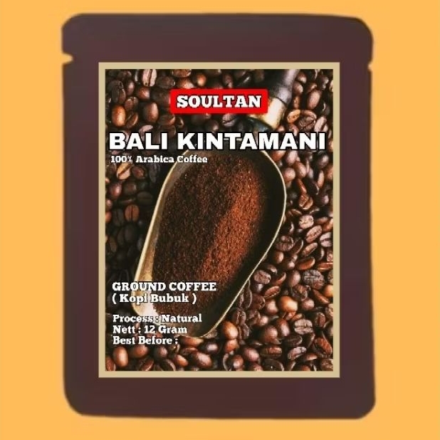 

Arabica Bali Kintamani Coffee Premium Kopi Bubuk Sachet Single Origin 12g