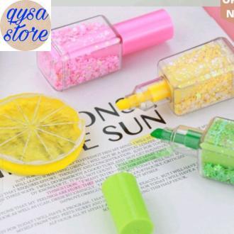 

Highlighter Mini Stabilo dalam Model Cat Kuku yang unik dan Kreatif