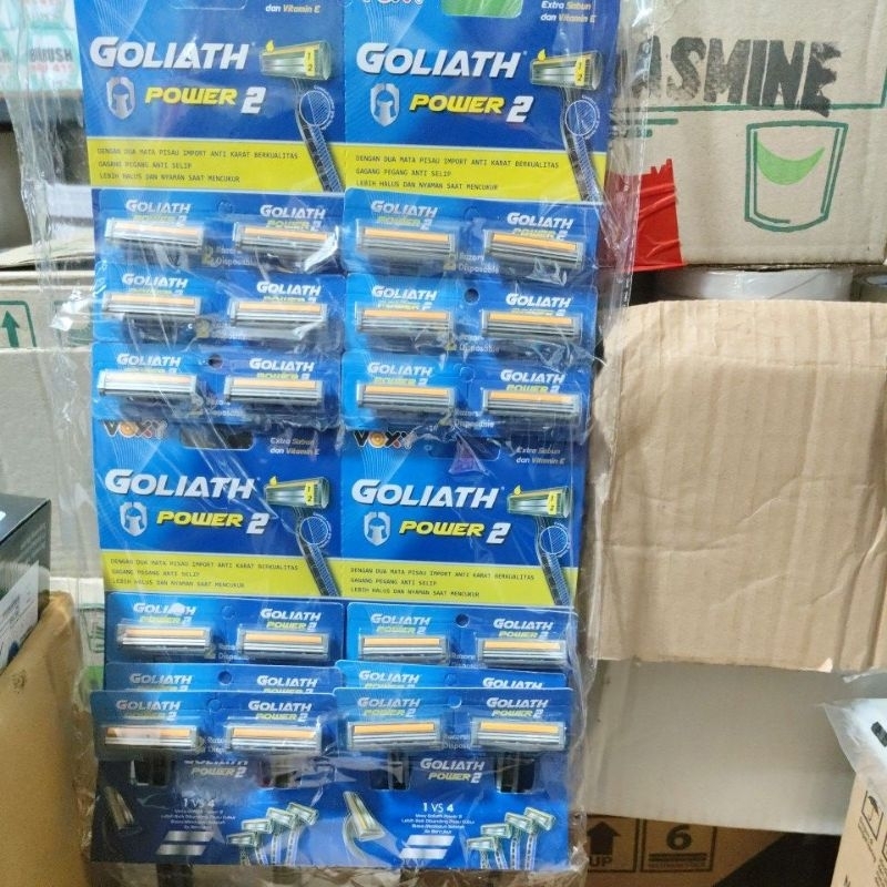 cukuran goliath power 2 dan 3 (1 renceng isi 24 pcs)