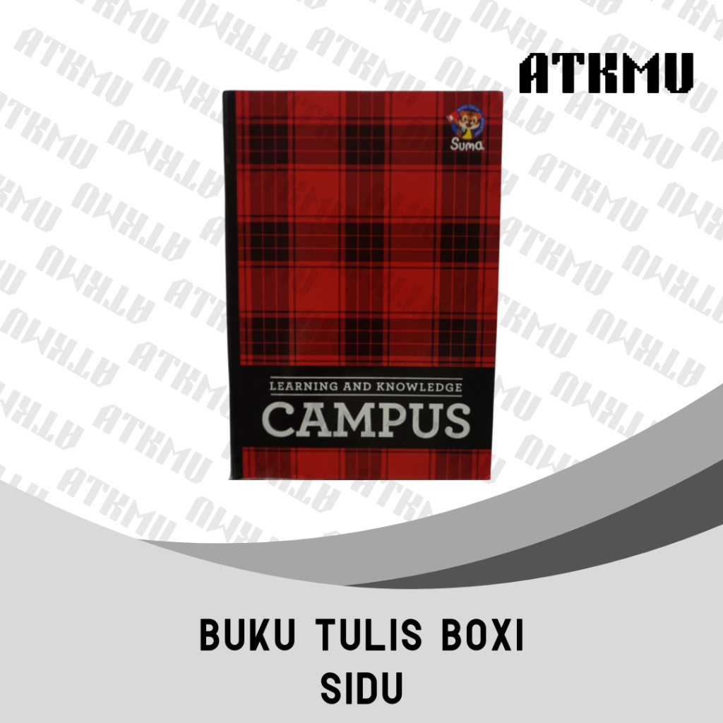 

Buku Tulis Campus Boxy Suma 1 Pak Isi 10 Buku
