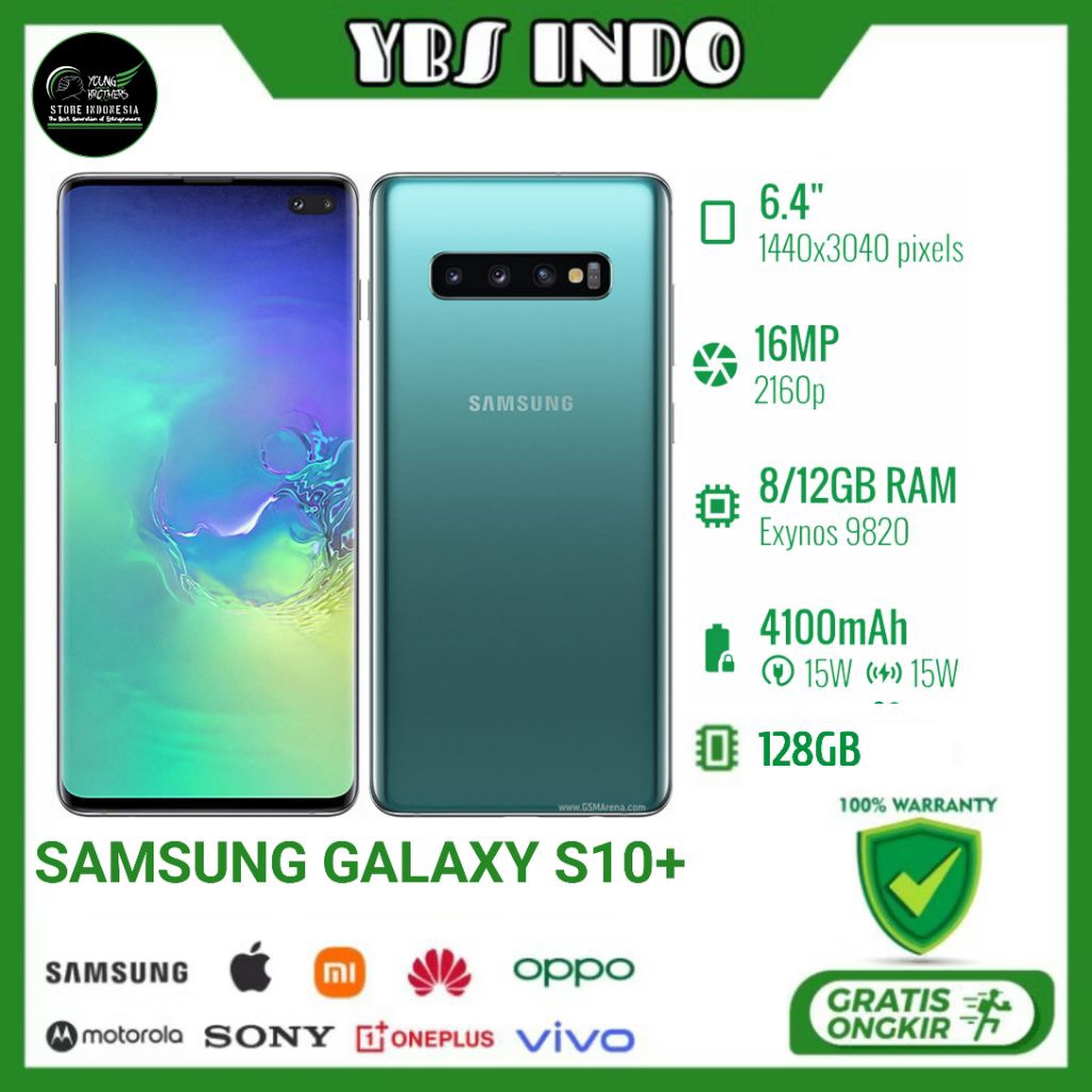 Samsung Galaxy S10+ SEIN - Smartphone Bekas Bergaransi