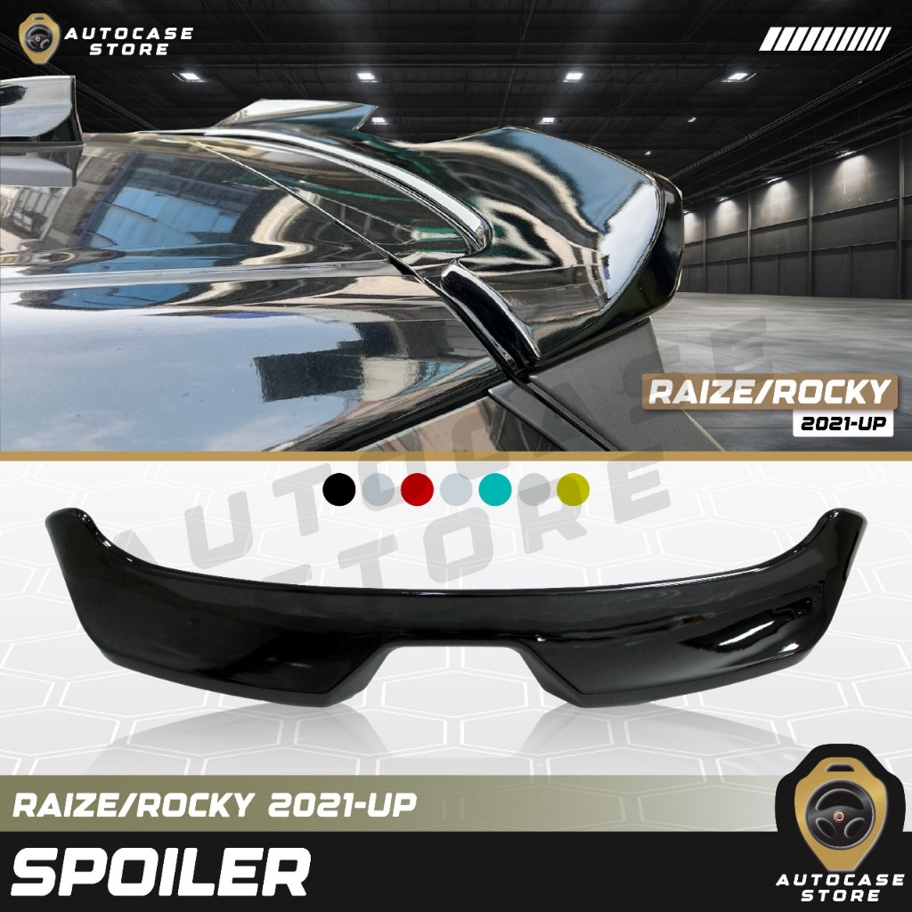 SPOILER ROCKY/RAIZE 2021 2022 2023 2024 2025 UP BERBAGAI MACAM WARNA PNP AKSESORIS MOBIL