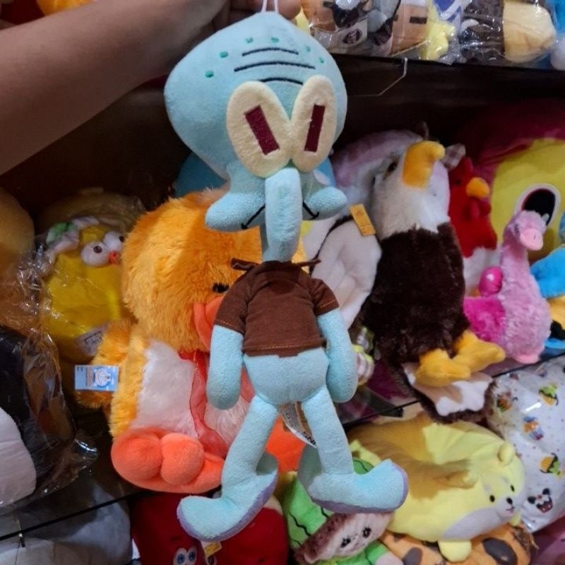 mainan boneka sponbob squidward